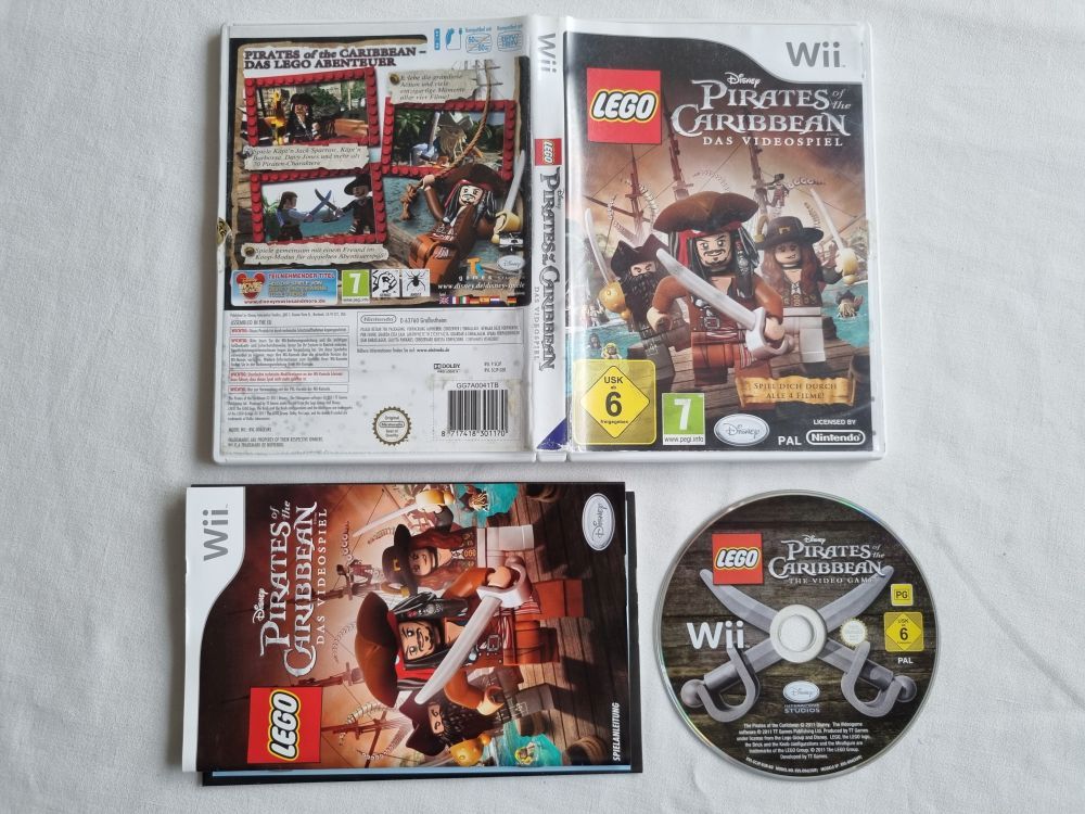 Wii Lego Pirates of the Caribbean - Das Videospiel GER - zum Schließen ins Bild klicken