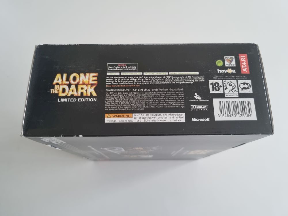 Xbox 360 Alone in the Dark - Limited Edition - zum Schließen ins Bild klicken