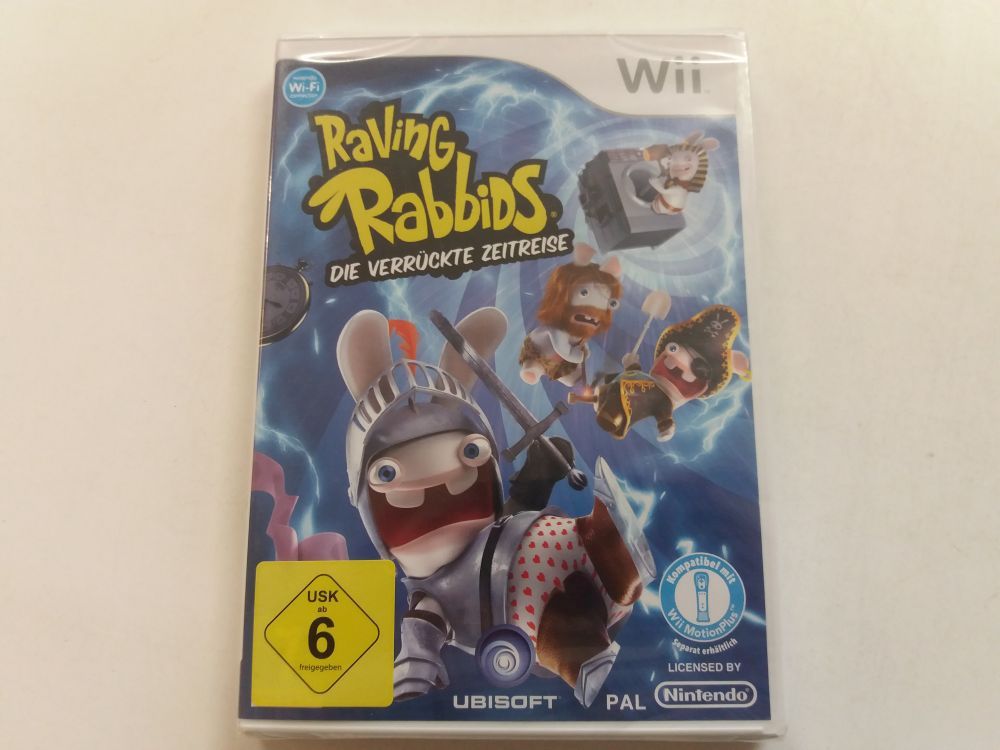 Wii Raving Rabbits Die verrückte Zeitreise NOE - zum Schließen ins Bild klicken
