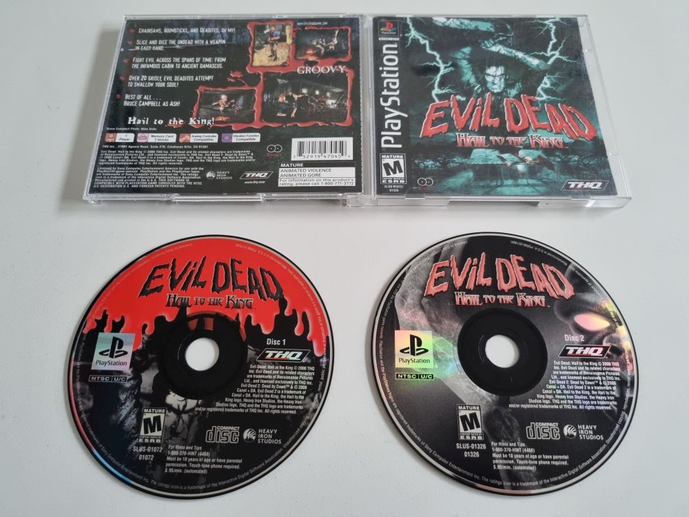 PS1 Evil Dead - Hail to the King - zum Schließen ins Bild klicken