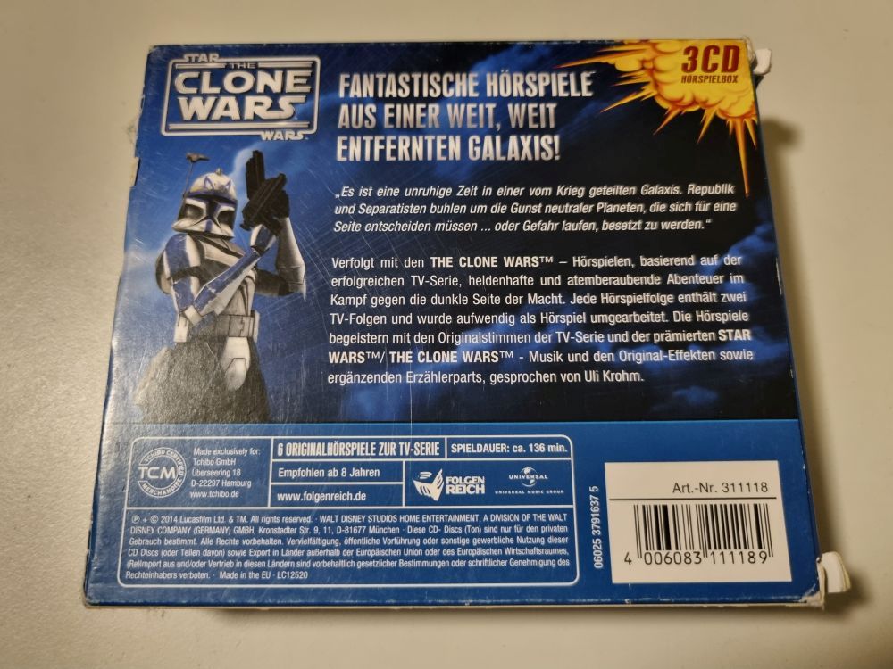 Star Wars Clone Wars - Hörspielbox 1 - zum Schließen ins Bild klicken