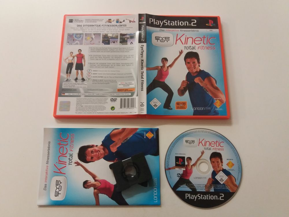 PS2 Kinetic Total Fitness + Total Combat - zum Schließen ins Bild klicken