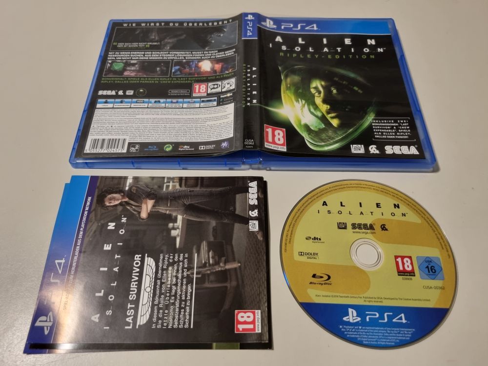 PS4 Alien Isolation - Ripley-Edition - zum Schließen ins Bild klicken