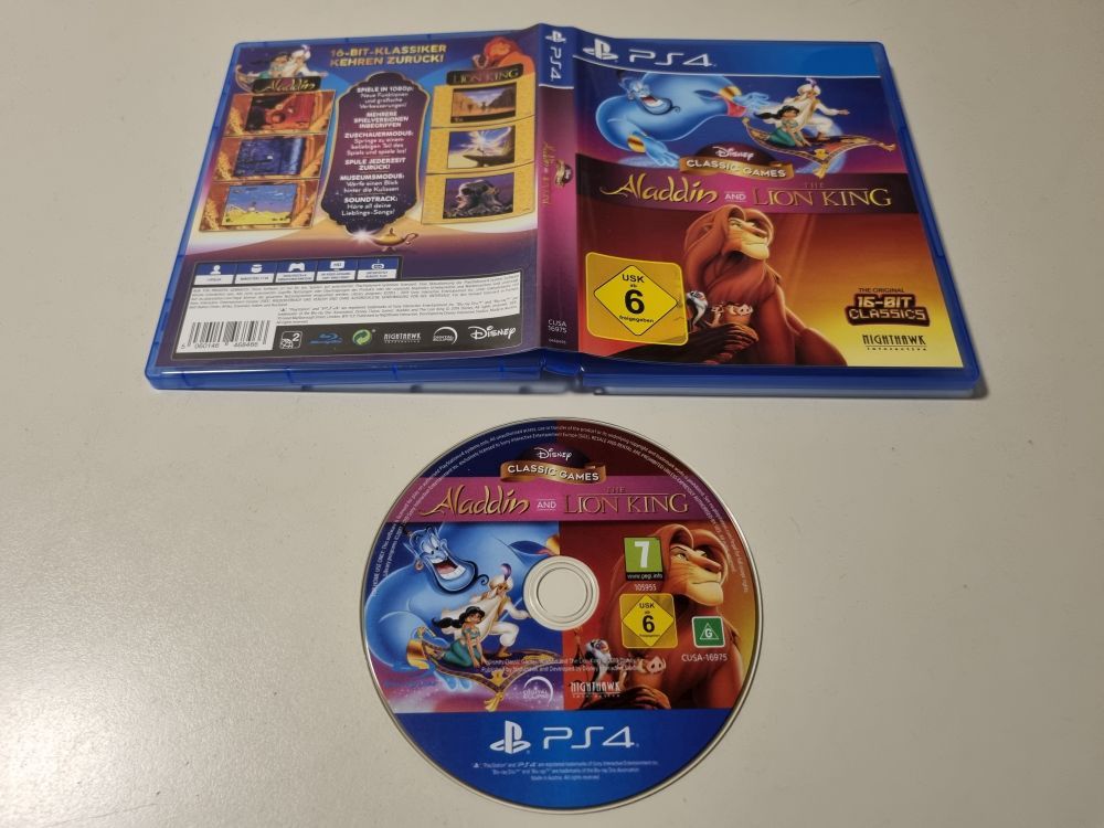 PS4 Aladdin and Lion King - Disney Classic Games - zum Schließen ins Bild klicken