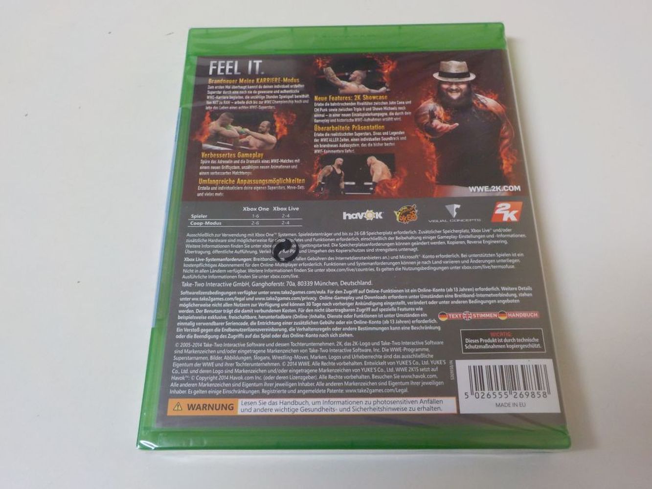 Xbox One WWE 2K15 - zum Schließen ins Bild klicken