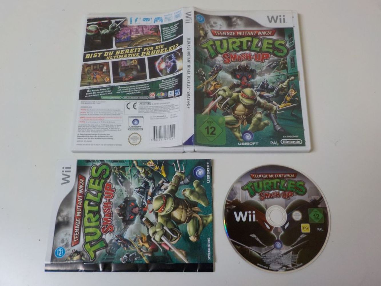 Wii Teenage Mutant Ninja Turtles Smash-Up NOE - Click Image to Close