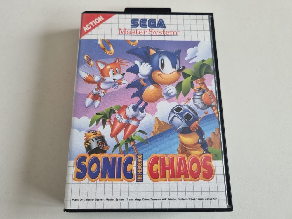 Sonic The Hedgehog Chaos Sega Master System 