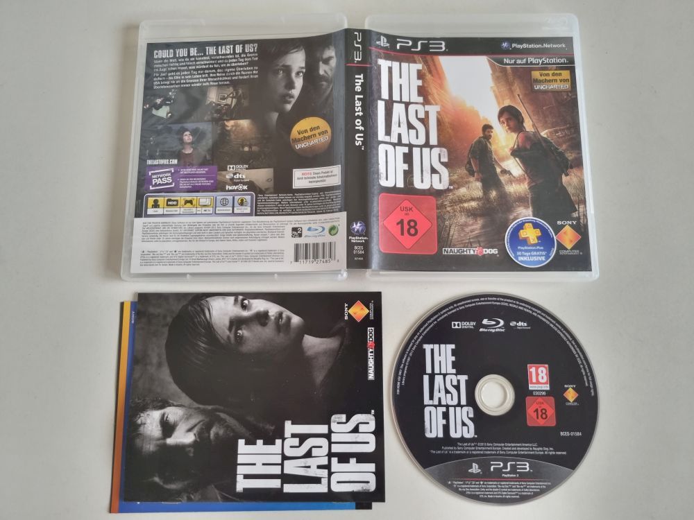 The Last Of Us PS3 Manual (BCES-01584) : Sony Computer