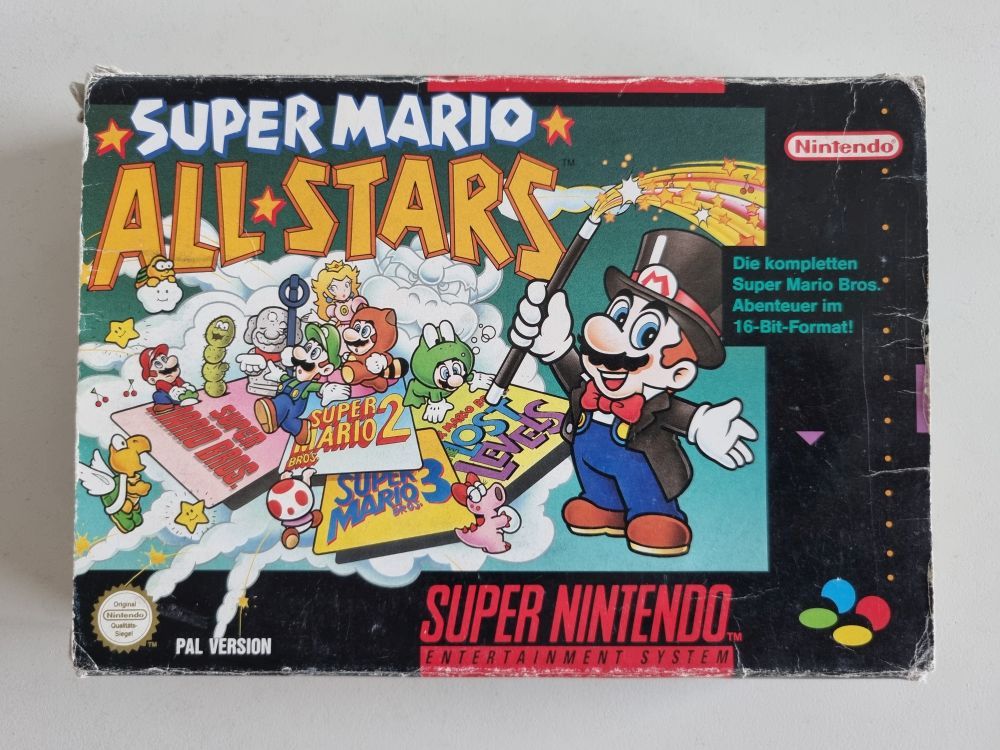 SNES Super Mario All Stars NOE 75512 29.99