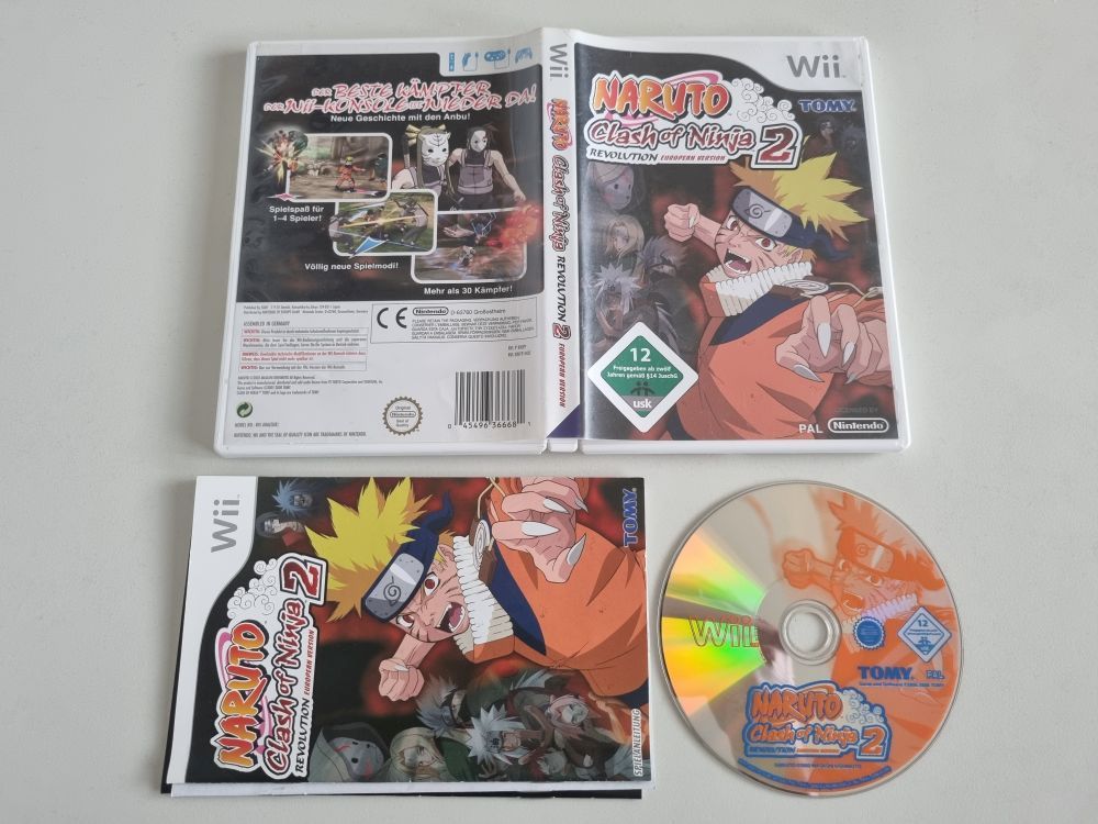 Naruto: Clash of Ninja Revolution – European Version, Wii