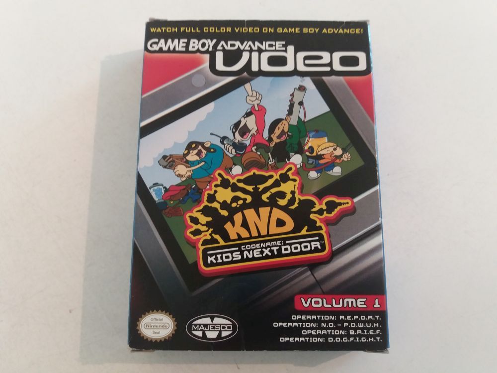 Gba Game Boy Advance Video Codename Kids Next Door 42839