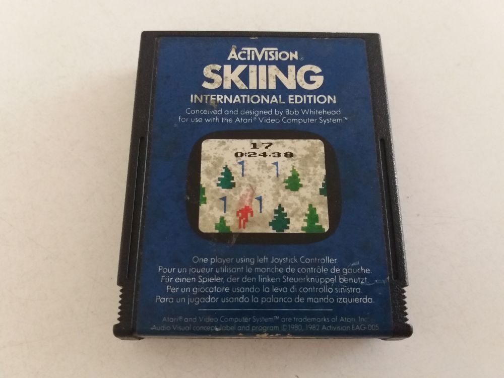 Atari 2600 Skiing International Edition - zum Schließen ins Bild klicken