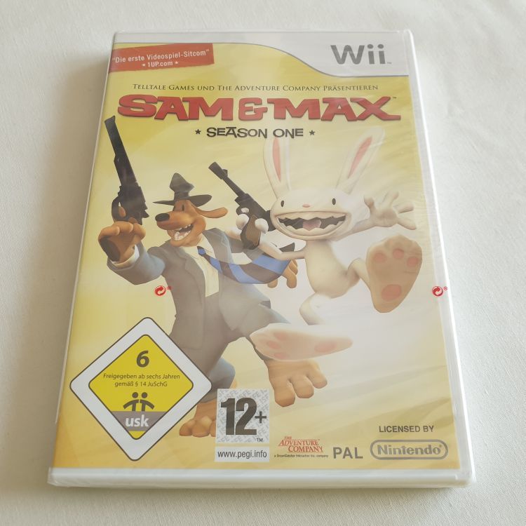 Wii Sam & Max Season One NOE - zum Schließen ins Bild klicken