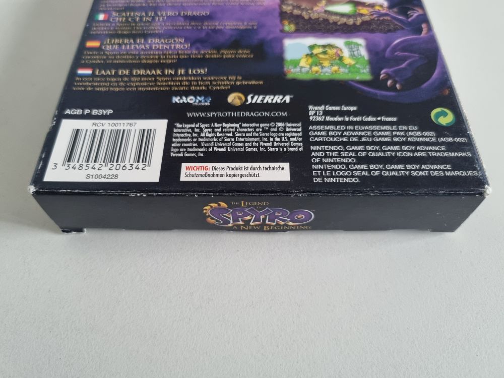 GBA The Legend of Spyro - A New Beginning EUR - zum Schließen ins Bild klicken