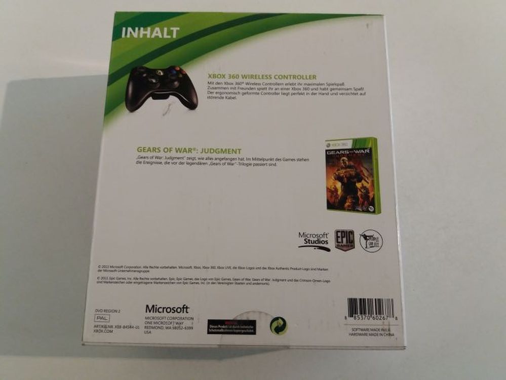 Xbox 360 Wireless Entertainment Pack - zum Schließen ins Bild klicken