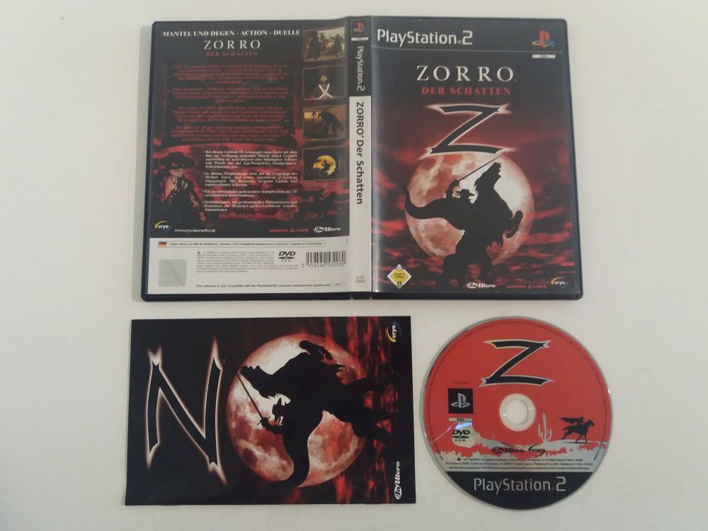 PS2 Zorro Der Schatten - zum Schließen ins Bild klicken