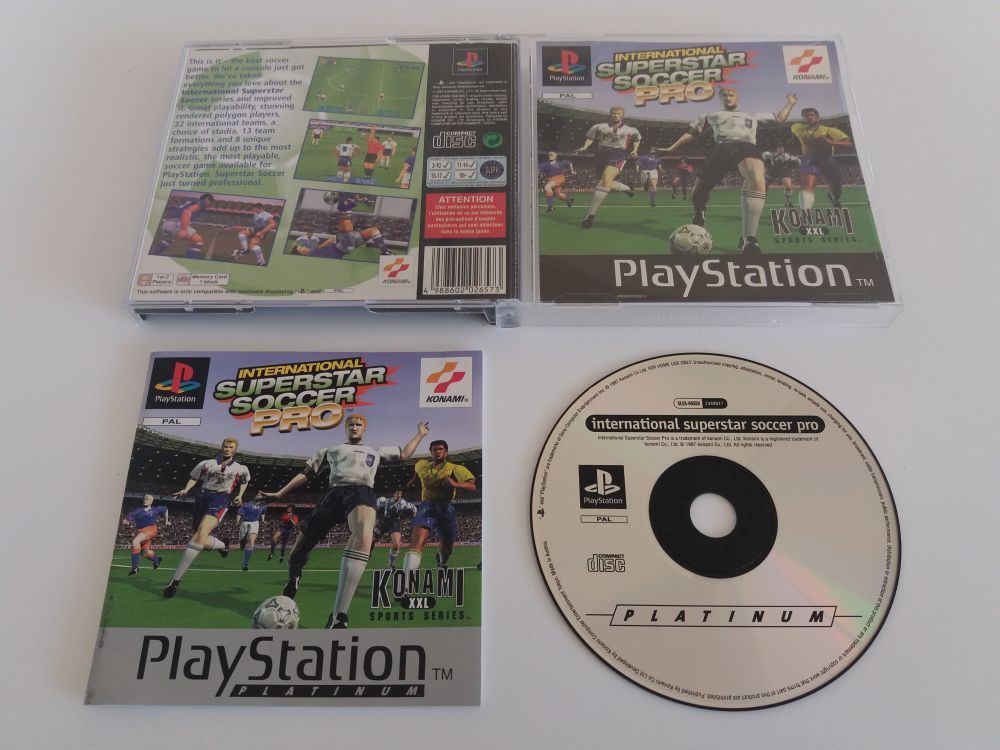 PS1 International Superstar Soccer Pro - Click Image to Close