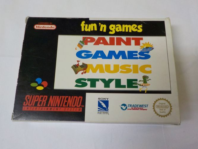 SNES Fun'n Games UKV - zum Schließen ins Bild klicken