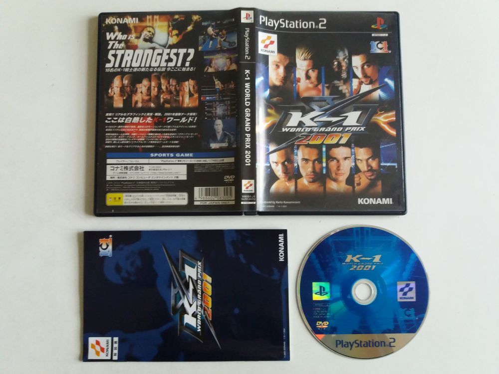 Ps2 K 1 World Grand Prix 01 7 99 Retrogamecollectorheaven English Version