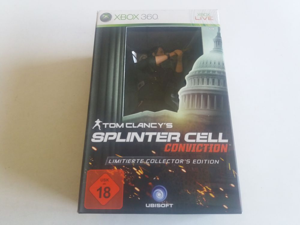 Xbox 360 Tom Clancy's Splinter Cell Conviction Limited Edition - zum Schließen ins Bild klicken