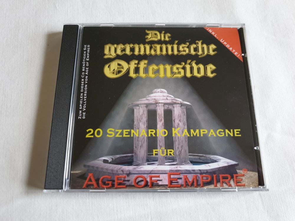 PC Die germanische Offensive - Age of Empires II Add On - Click Image to Close