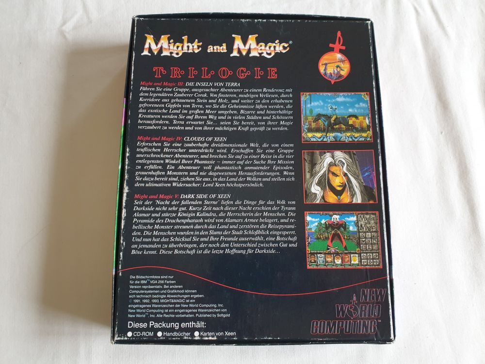 PC Might and Magic Trilogie - zum Schließen ins Bild klicken