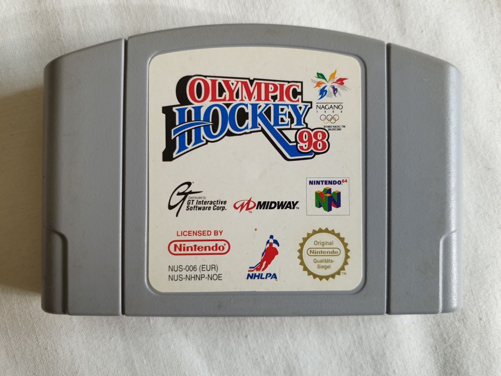 pics Olympic Hockey 98 retrogamecollectorheaven