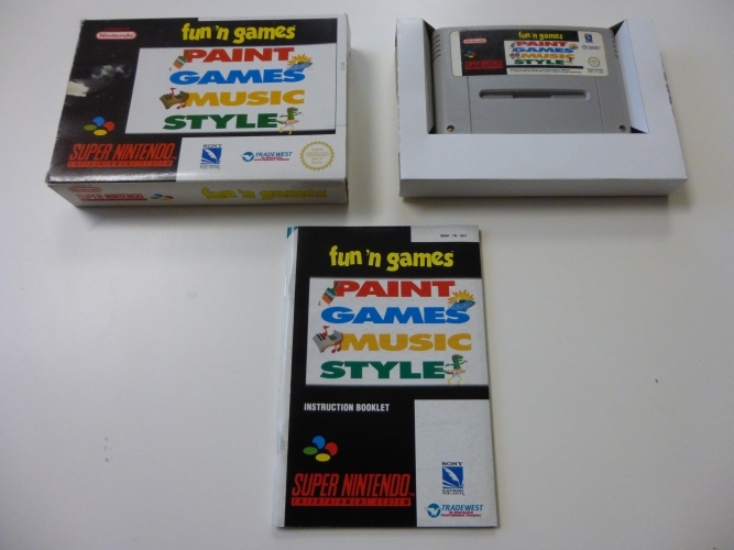 SNES Fun'n Games UKV - zum Schließen ins Bild klicken