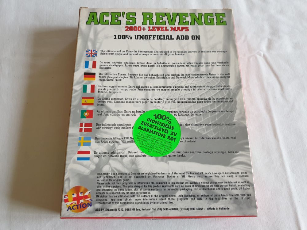 PC Ace's Revenge - Unofficial Add On für Red Alert - zum Schließen ins Bild klicken