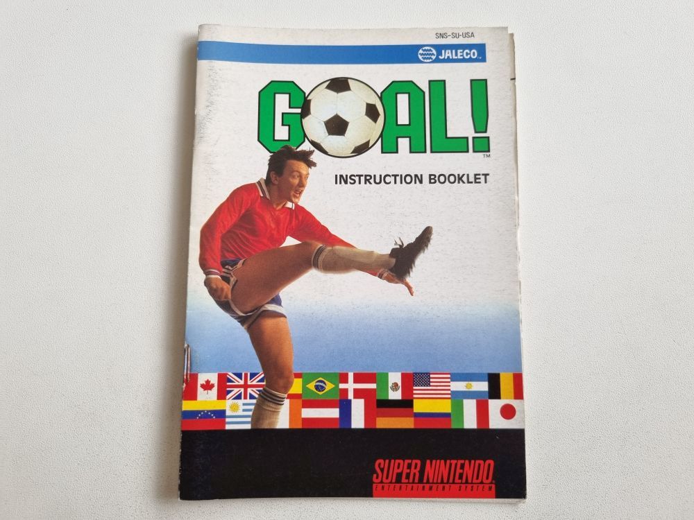 SNES Goal! USA Manual - zum Schließen ins Bild klicken