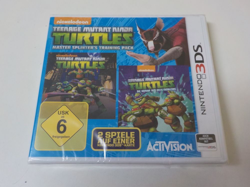 3DS Teenage Mutant Ninja Turtles Splinter's Training Pack GER - zum Schließen ins Bild klicken