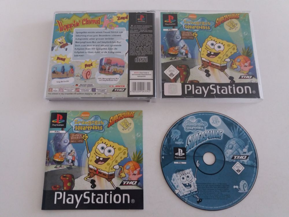 spongebob supersponge ps1