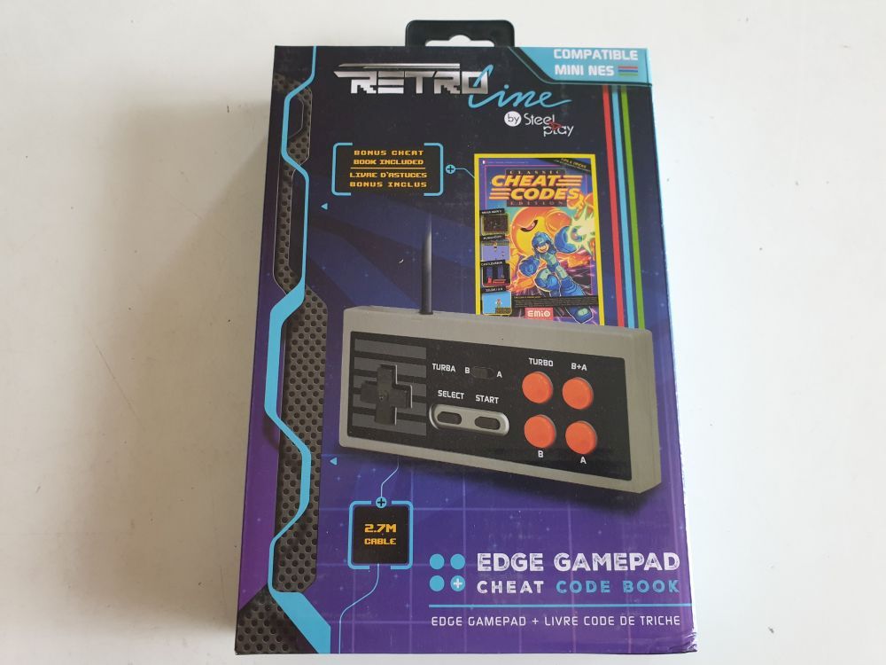 NES Mini Edge Gamepad + Code Book - zum Schließen ins Bild klicken