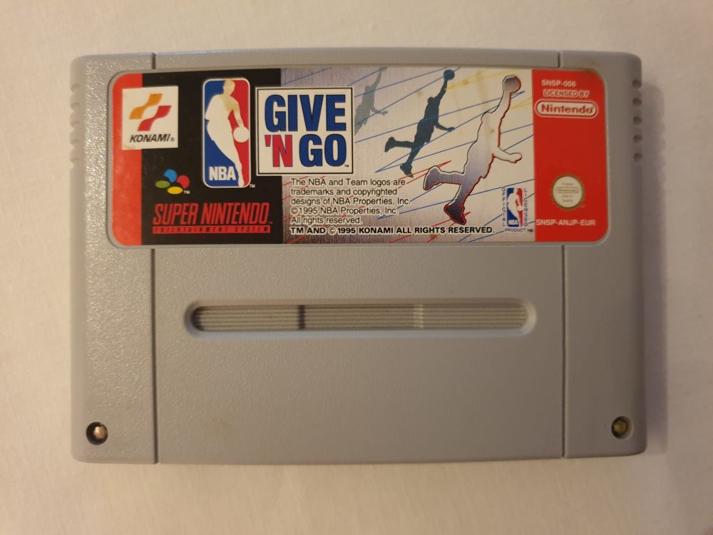 SNES NBA Give 'N Go EUR - zum Schließen ins Bild klicken