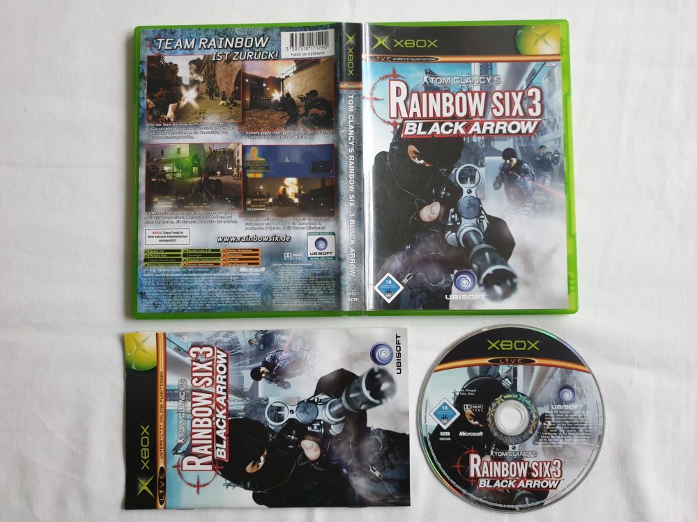 Xbox Tom Clancy's Rainbow Six 3 - Black Arrow - Click Image to Close