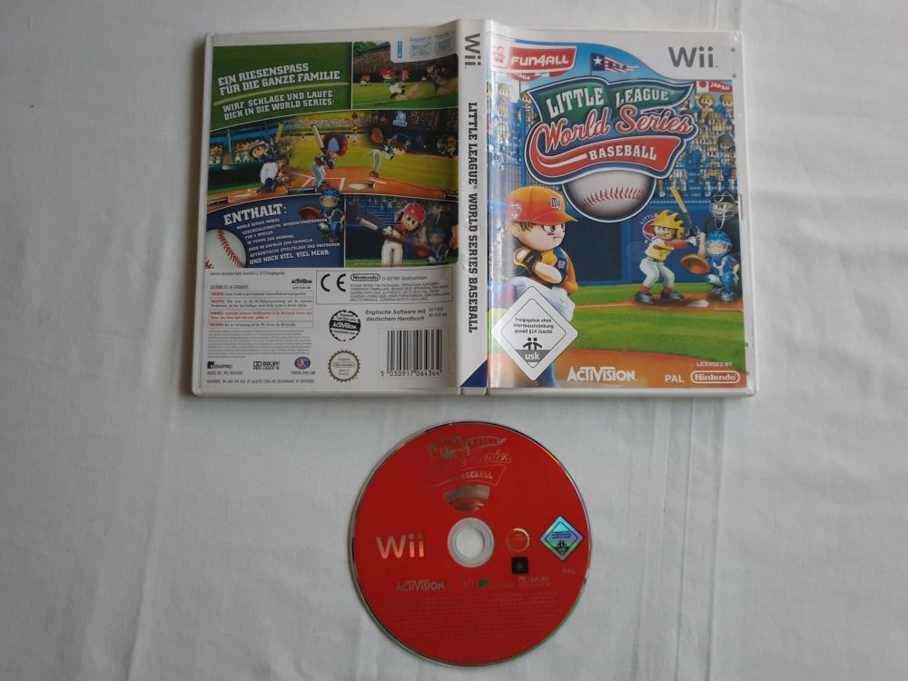 Wii Little League World Series Baseball NOE - zum Schließen ins Bild klicken