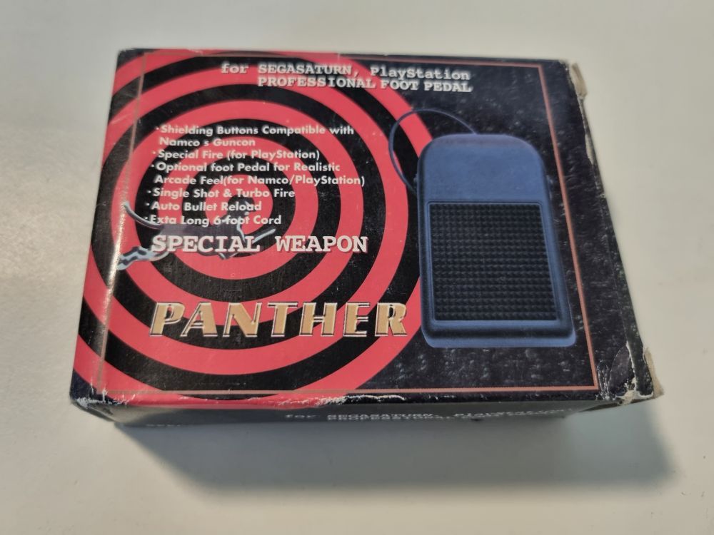 PS1 Panther - Professional Foot Pedal - zum Schließen ins Bild klicken