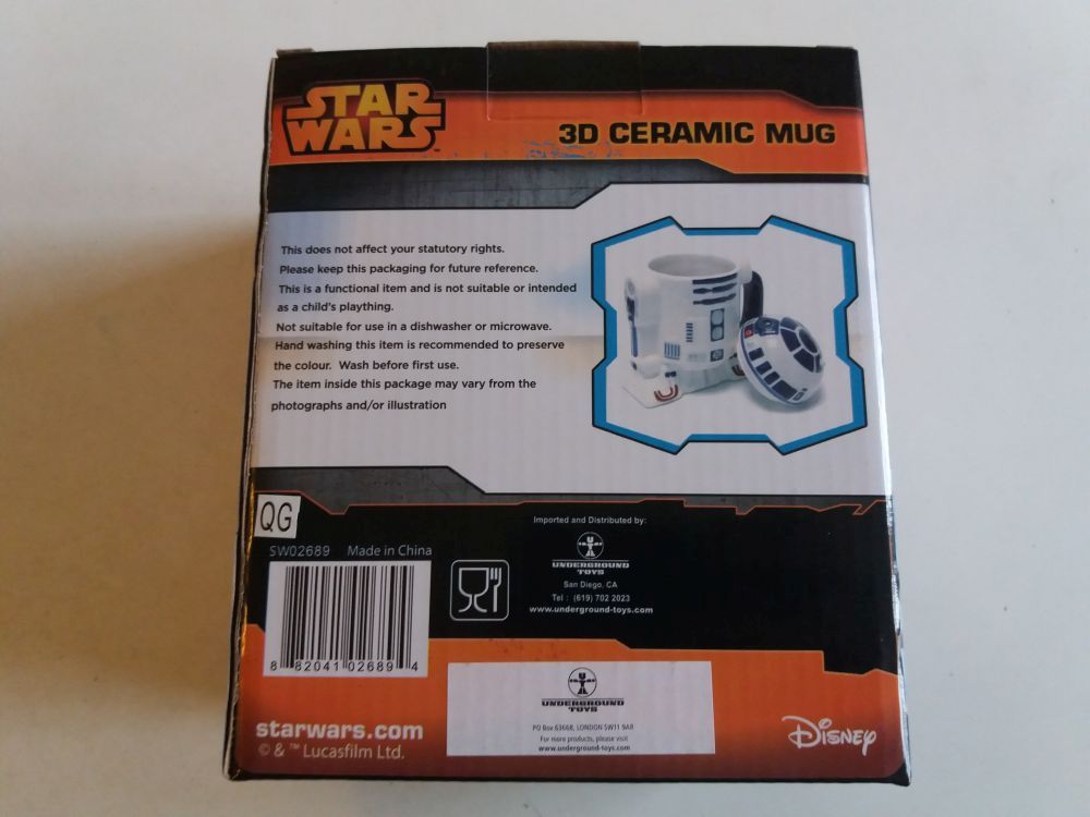 Star Wars 3D Ceramic R2-D2 Mug - zum Schließen ins Bild klicken