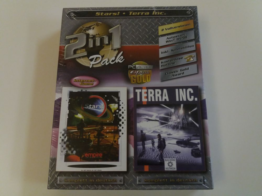 PC 2 in 1 Pack Stars! / Terra Inc. - Click Image to Close