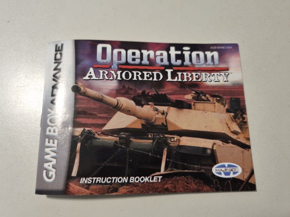 GBA Operation Armored Liberty USA - zum Schließen ins Bild klicken