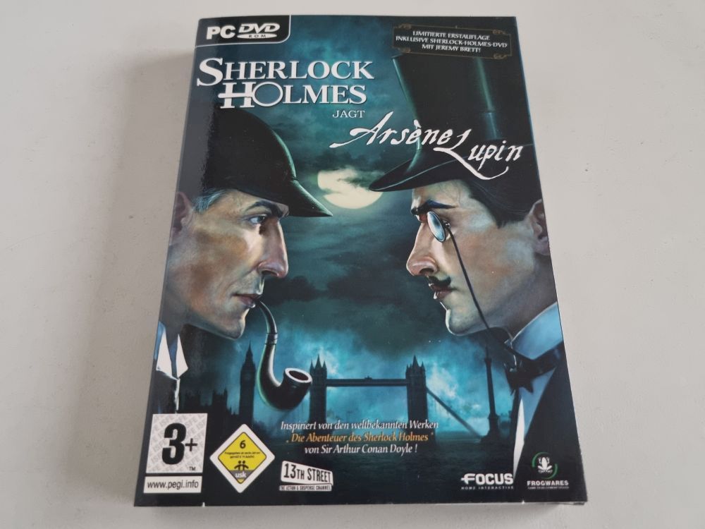 PC Sherlock Holmes jagt Arsene Lupin - zum Schließen ins Bild klicken