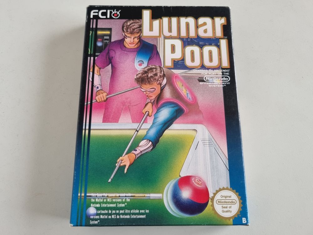 NES Lunar Pool FRA 77695 49.99 RetroGameCollectorHeaven