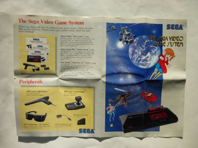 Sega Poster / Advertising - zum Schließen ins Bild klicken