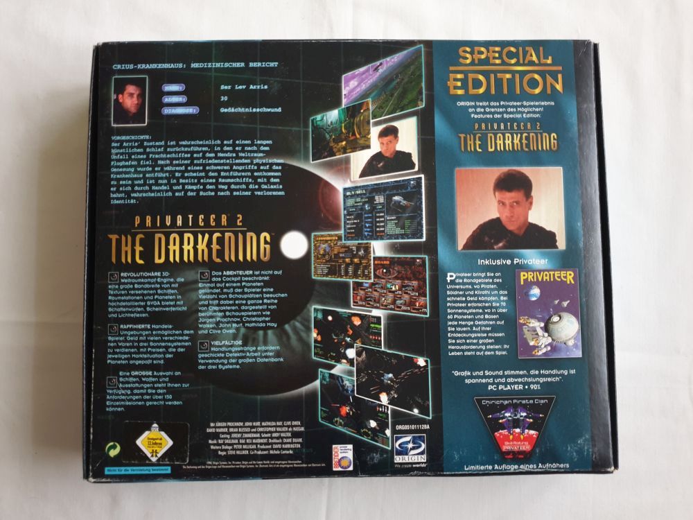 PC Privateer 2 - The Darkening - Special Edition [63475] - €99.99 -  RetroGameCollectorHeaven - deutsche Version