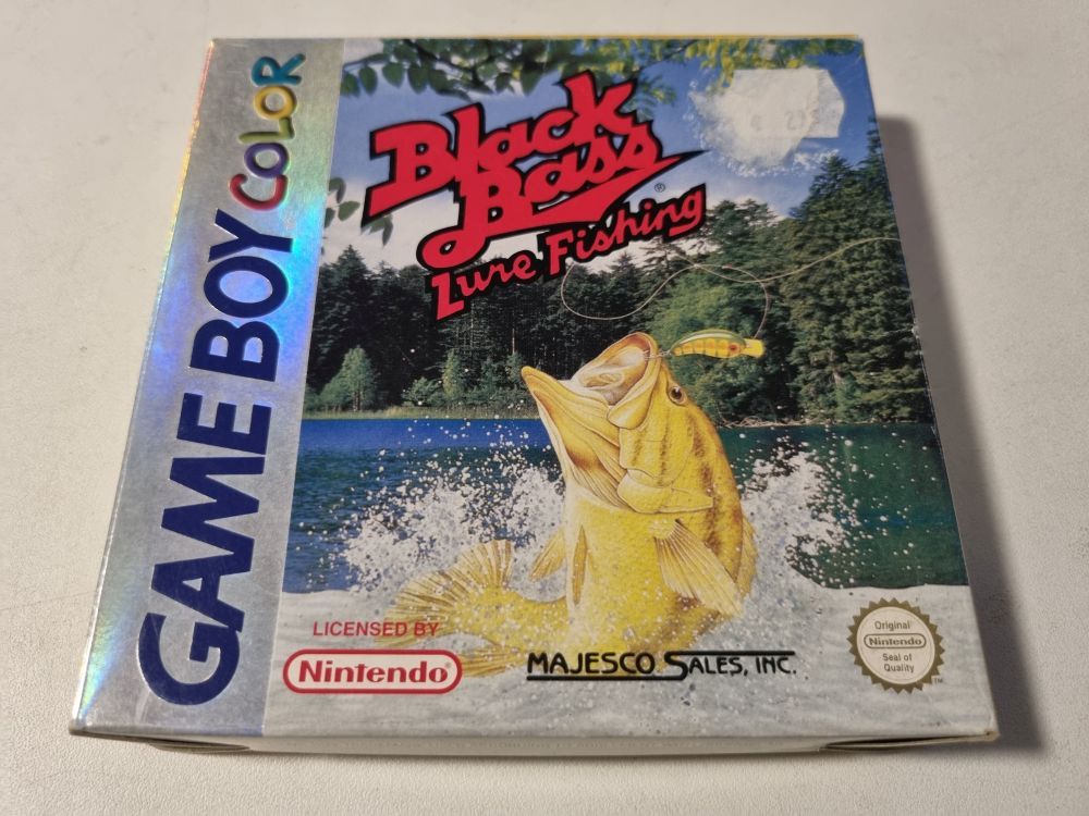 Black Bass Lure Fishing Game Boy Color