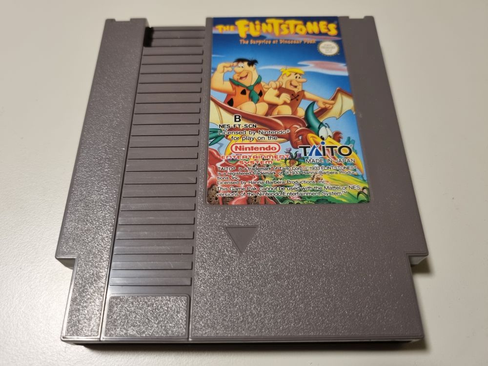 NES The Flintstones - The Surprise at Dinosaur Peak SCN [71715] - - RetroGameCollectorHeaven - english version
