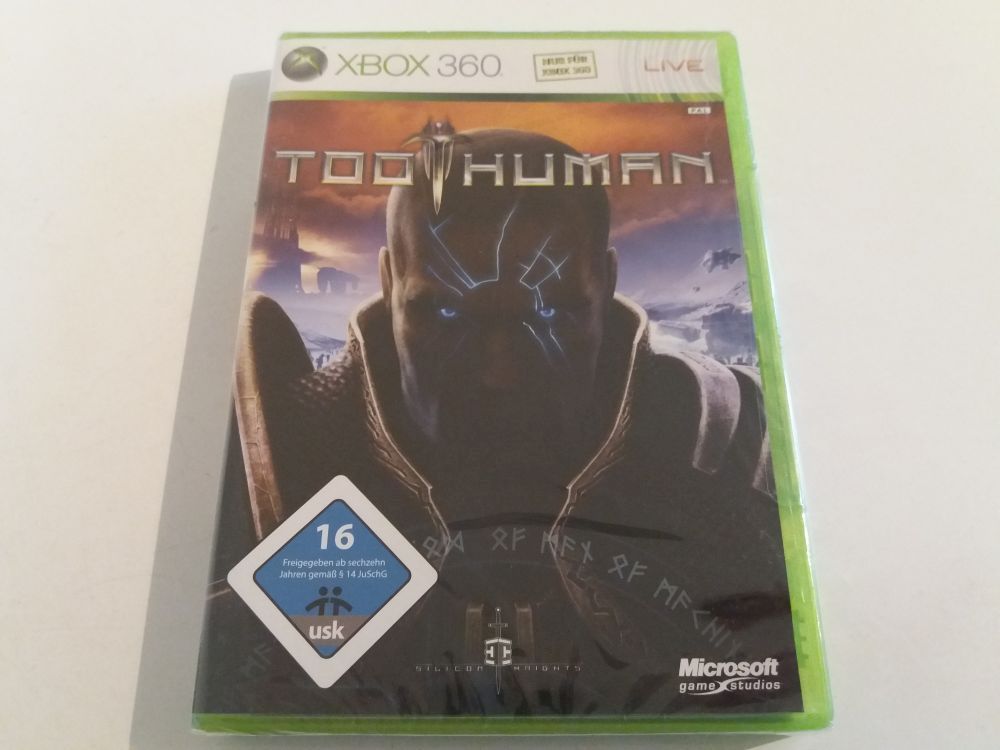 photo Too Human Xbox 360 Price retrogamecollectorheaven