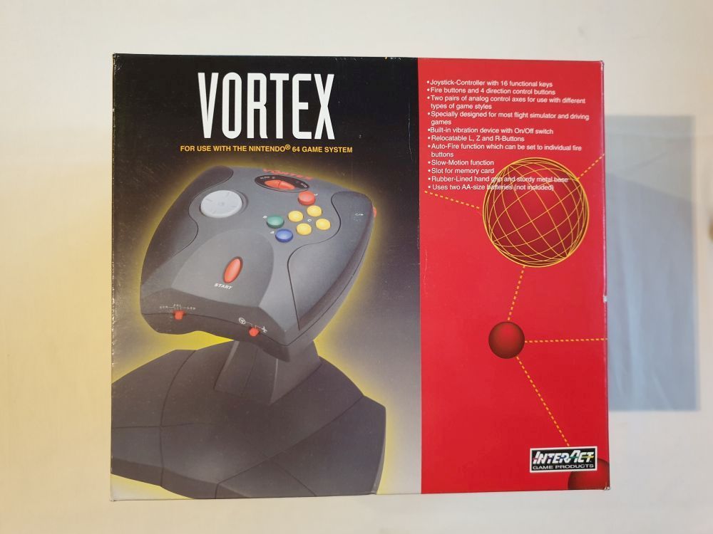 N64 Vortex Controller - zum Schließen ins Bild klicken
