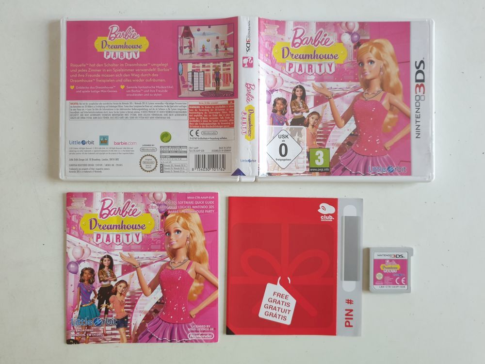 3DS Barbie Dreamhouse Party GER - zum Schließen ins Bild klicken