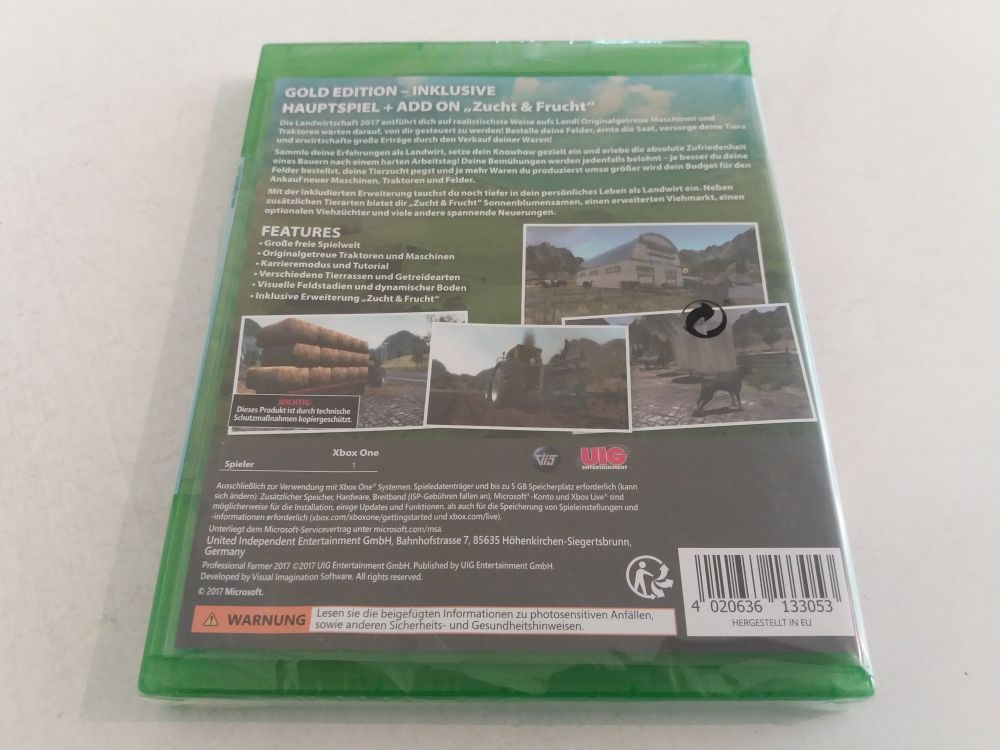 Xbox One Die Landwirtschaft 2017 Gold Edition - zum Schließen ins Bild klicken